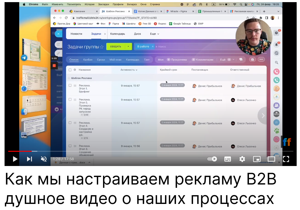 Инструменты для ведения проектов
