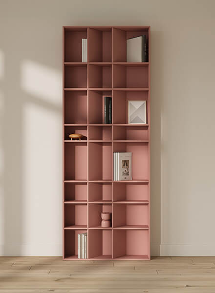 Стеллаж 45º из ЛДСП от Yaratam Design