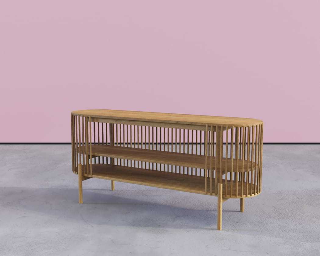 Горизонтальная тумба - открытая Forest