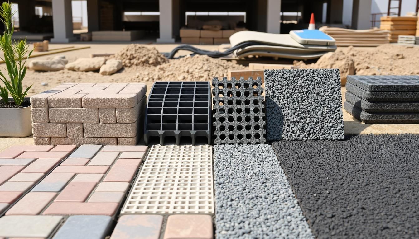 permeable concrete driveway pavers