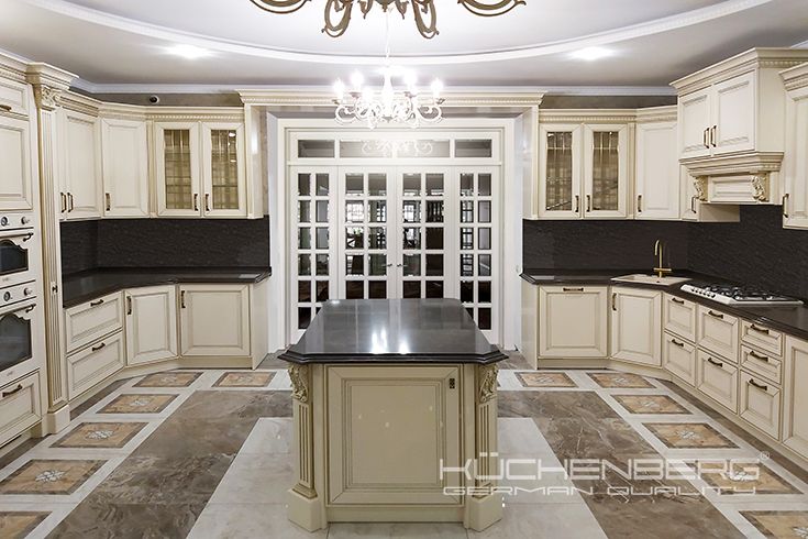 Кухня в классическом стиле - Elba купить в салоне Kuchenberg в Сочи. Элитная кух