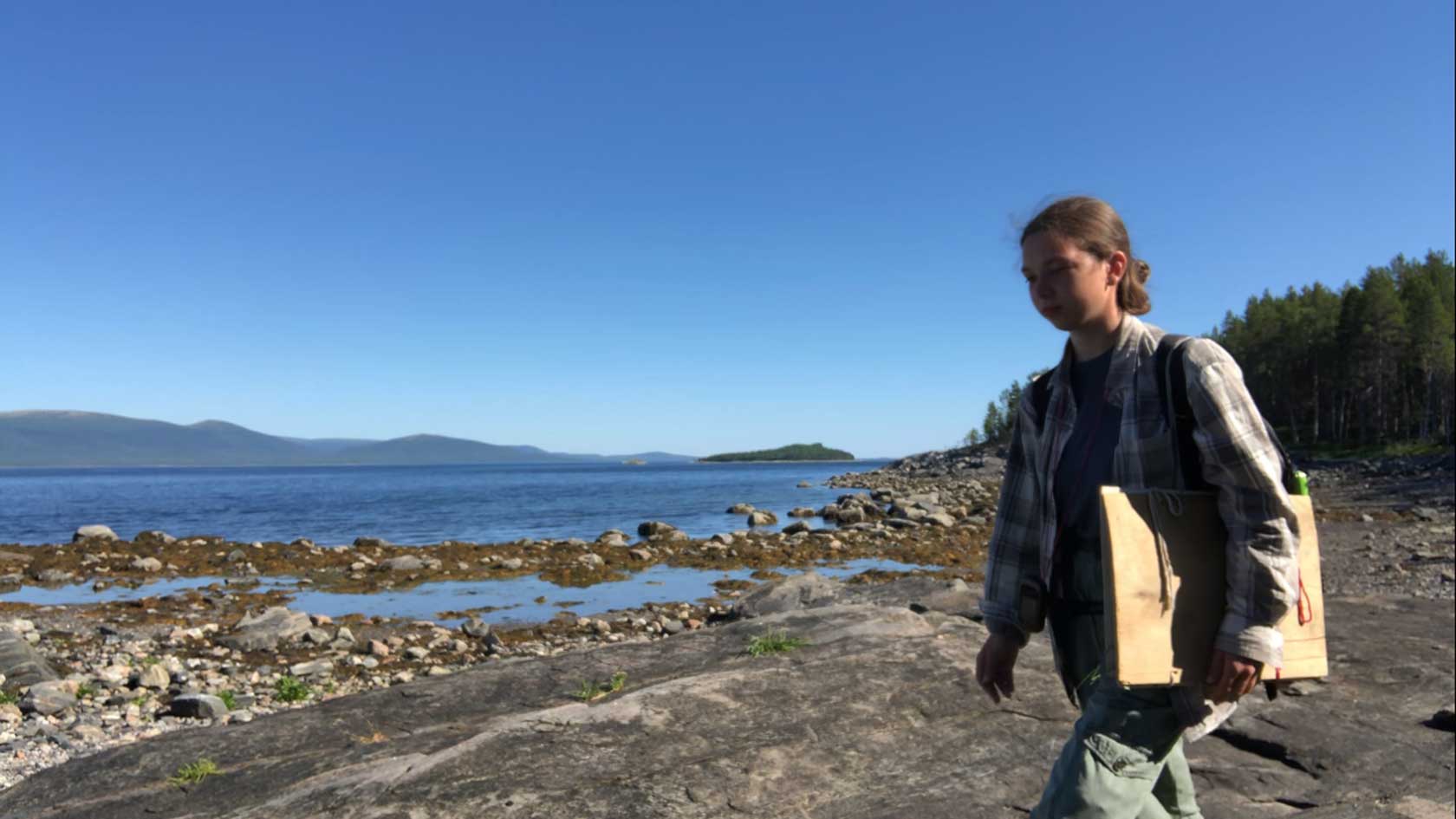 Science volunteers work at Kandalaksha Nature Reserve