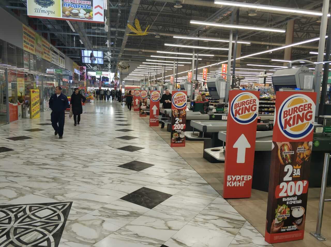 Антикражные ворота как рекламный носитель