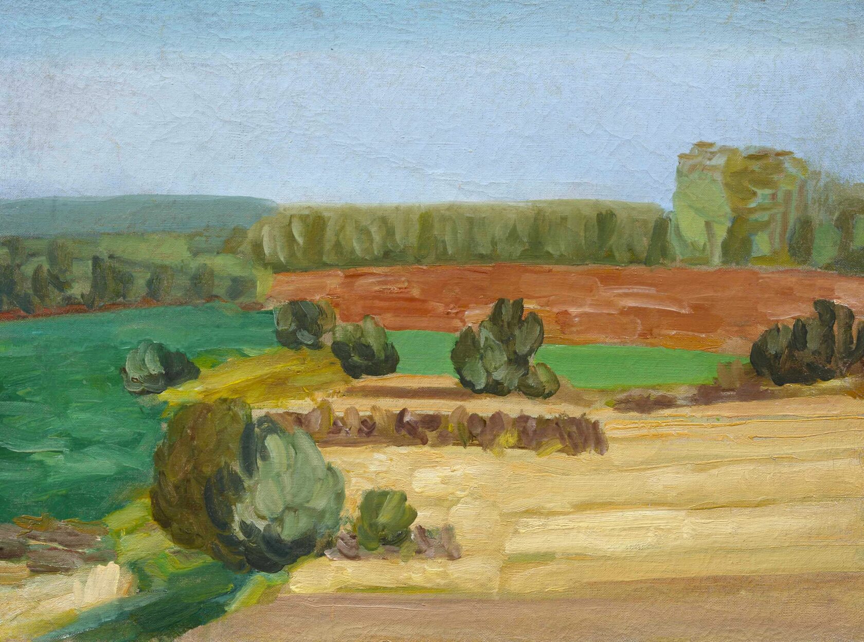 Зенькович В.В. Летний пейзаж. 1930-е