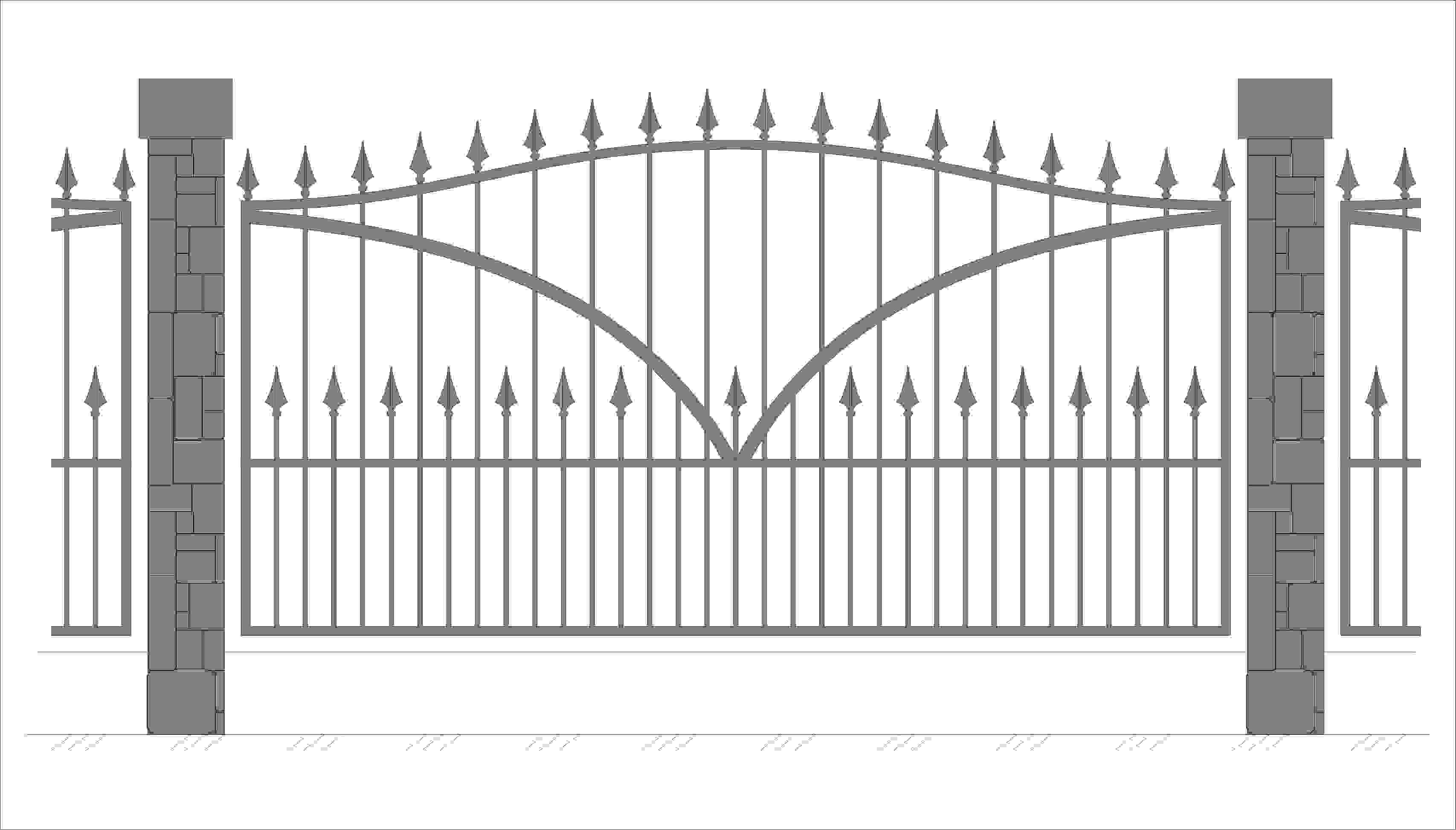 Кованый забор с пиками. Забор на прозрачном фоне. Кованый забор аркой. Забор Графика.