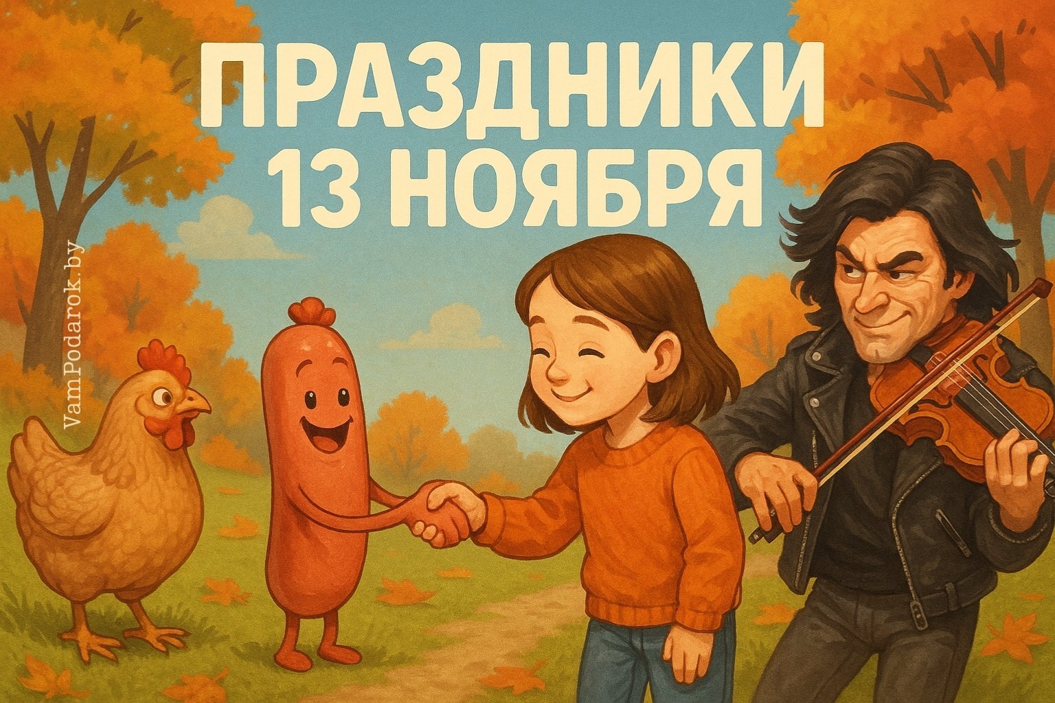 Праздники 13 ноября 2025 года – картинки и открытки