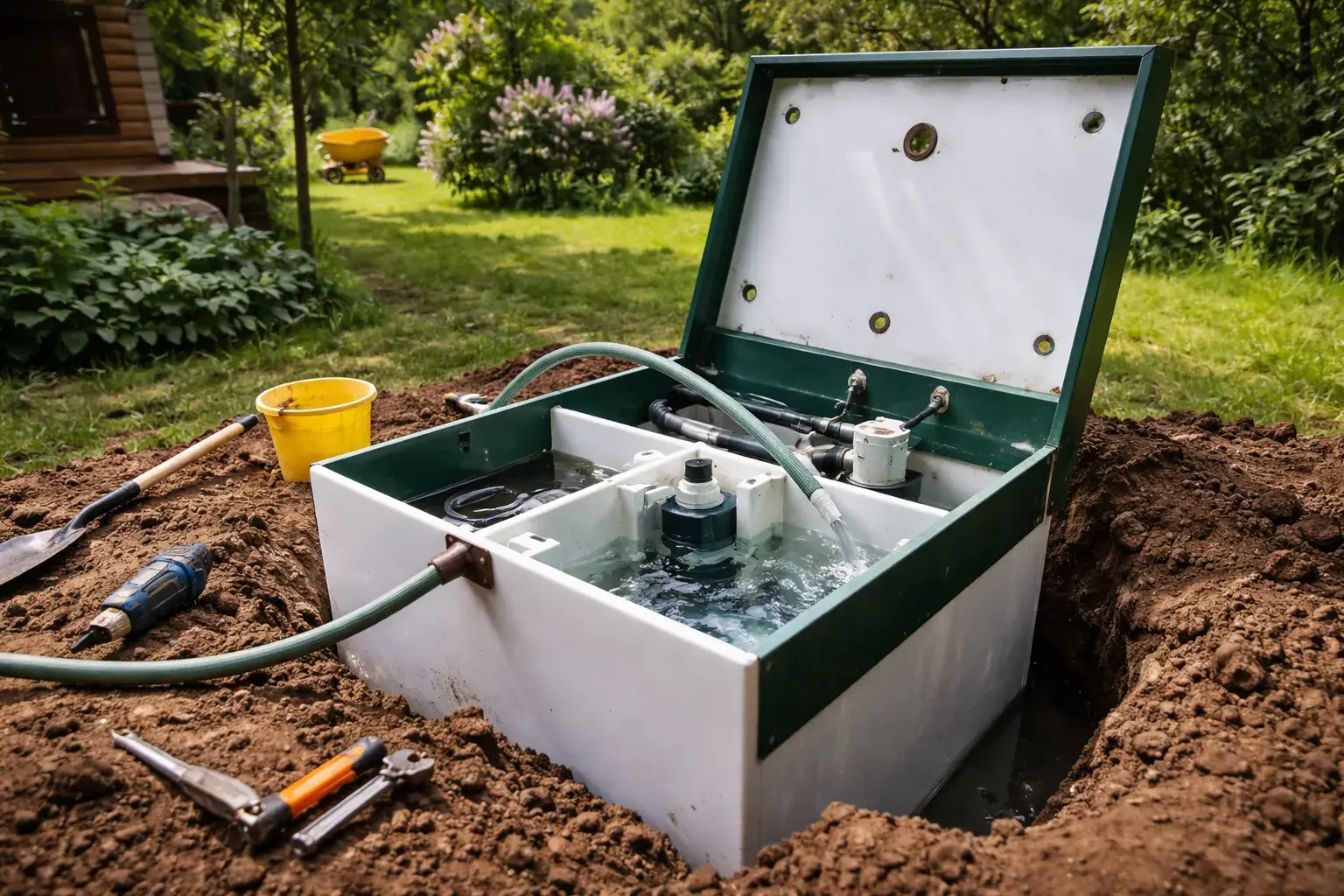 Запуск септика