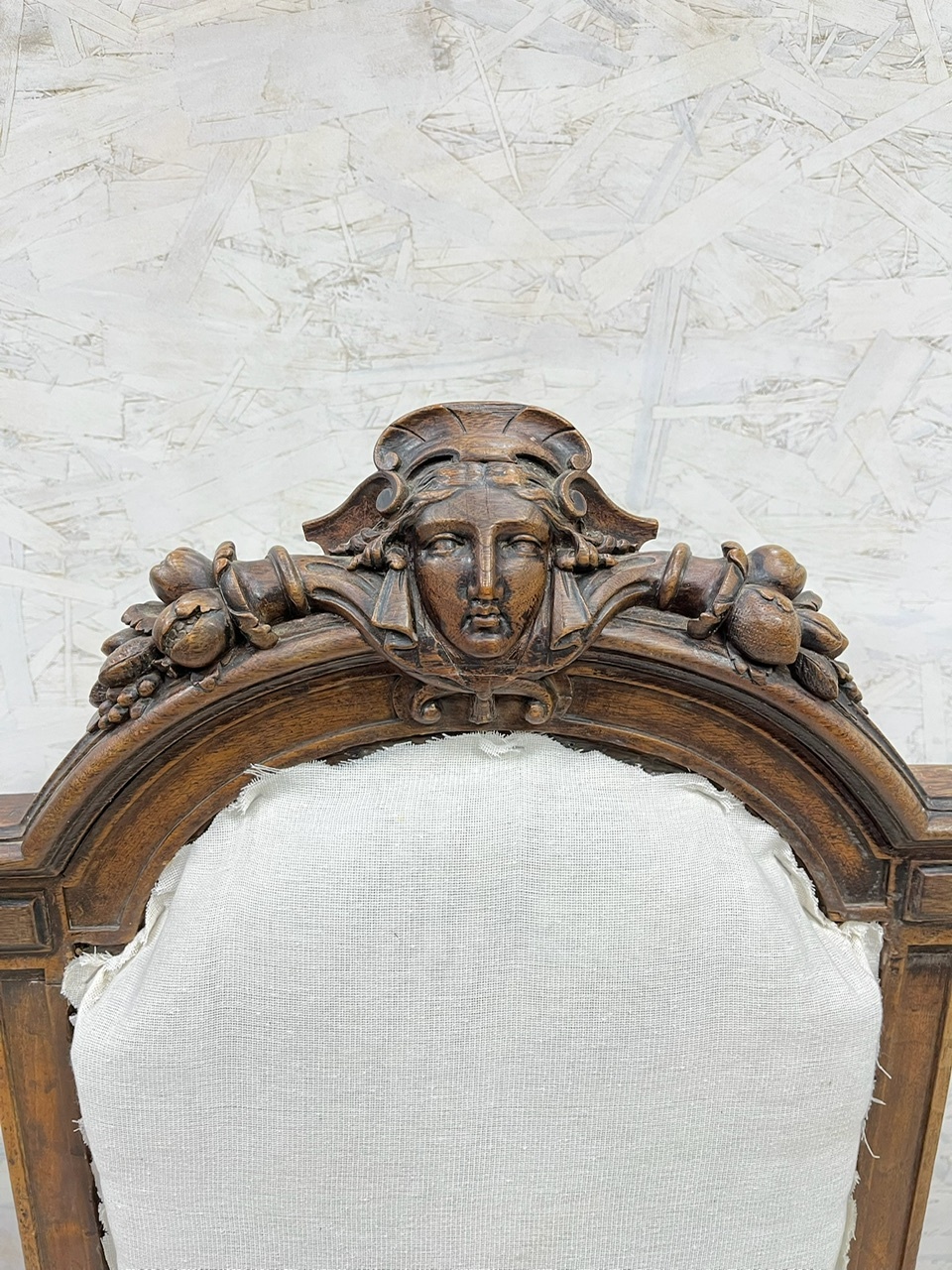 Спинка стула под финишную перетяжку