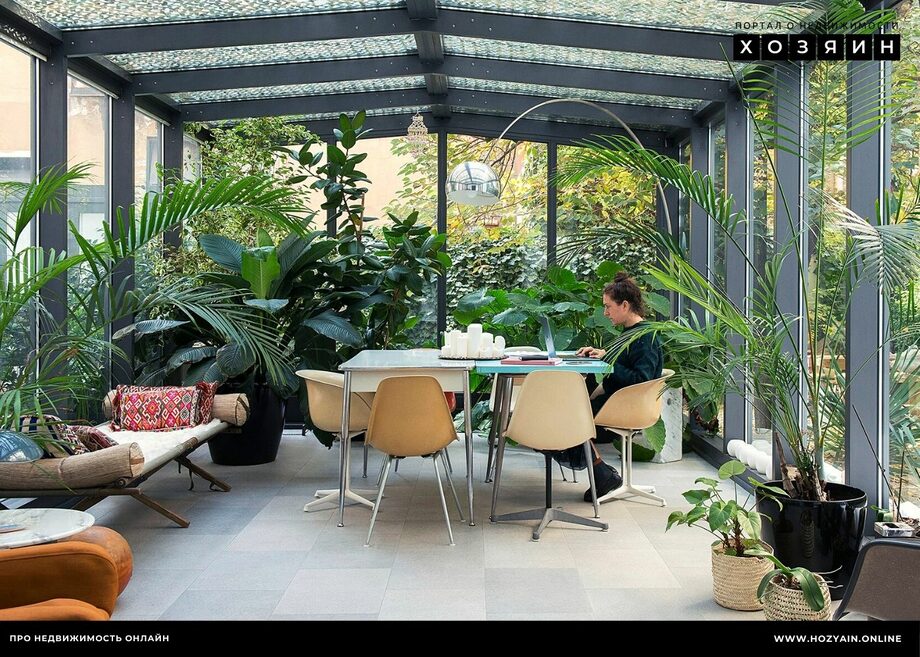 Зимний сад в доме: дизайн, оформление и особенности разбивки оранжереи (70 фото)