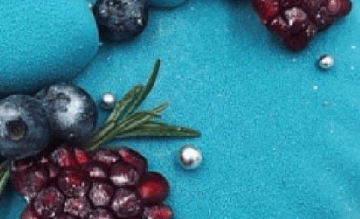 Велюр на муссовом торте