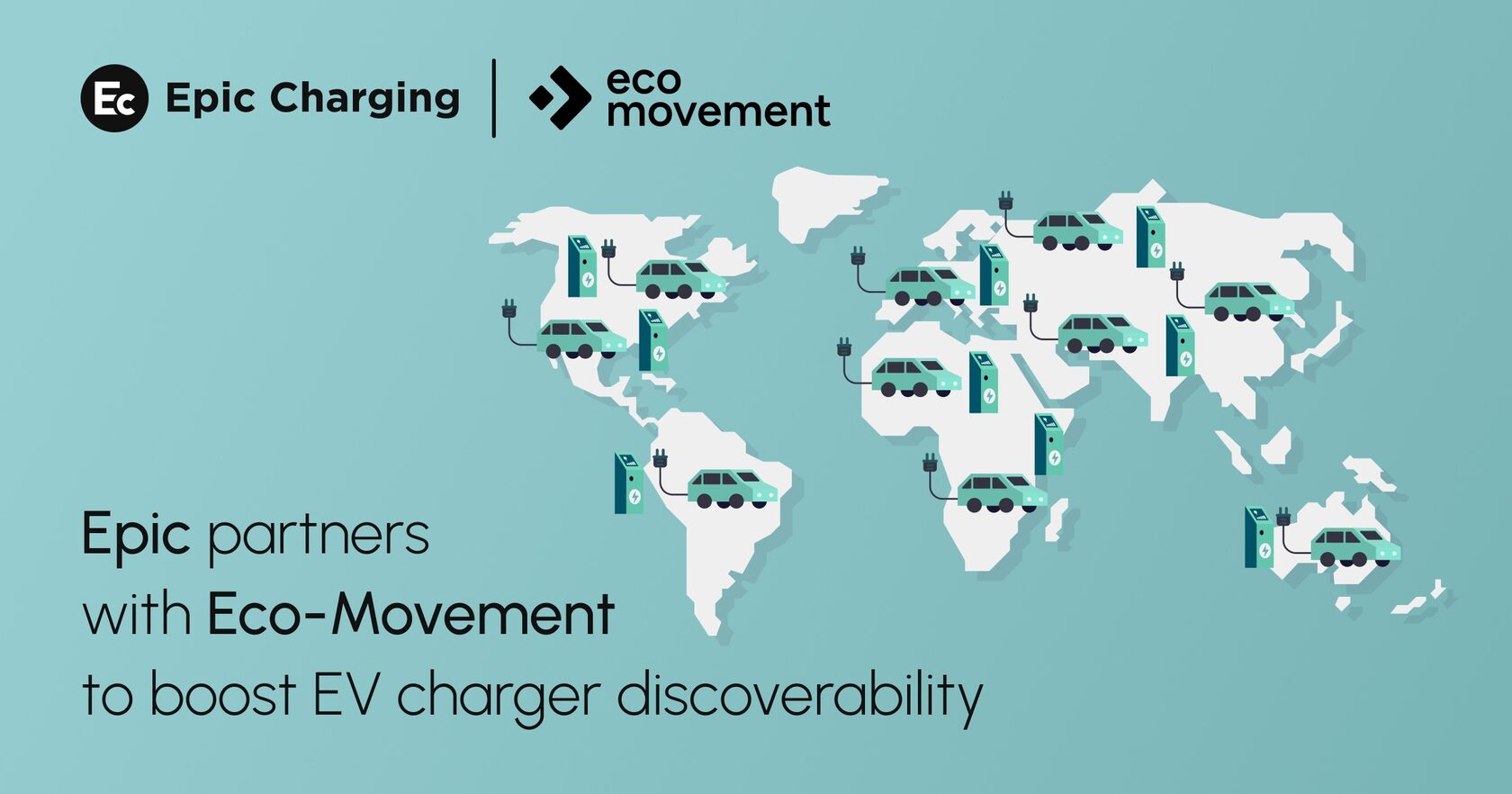 Epic Charging Partners with Eco-Movement to Improve EV Charger Discoverability