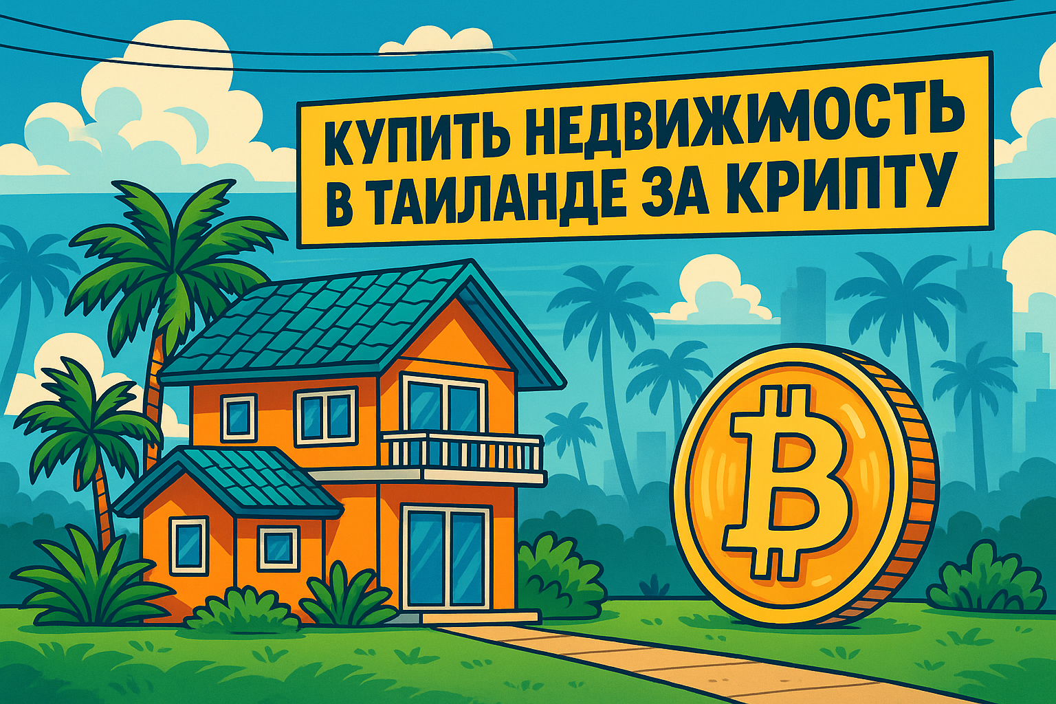 Вы хотите купить виллу или квартиру на Пхукете за биткоин, USDT или другую криптовалюту? В 2025 году это реально, безопасно и становится всё популярнее среди инвесторов и digital-номадов.  Но есть нюансы: не все застройщики принимают крипту, а сделки нужн