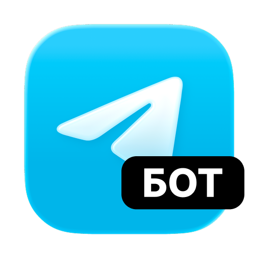 Telegram bot icon
