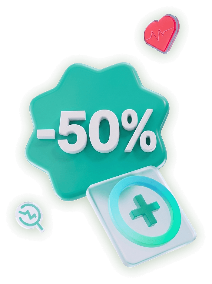 скидка 50% на 5 онлайн-тренировок с личным тренером