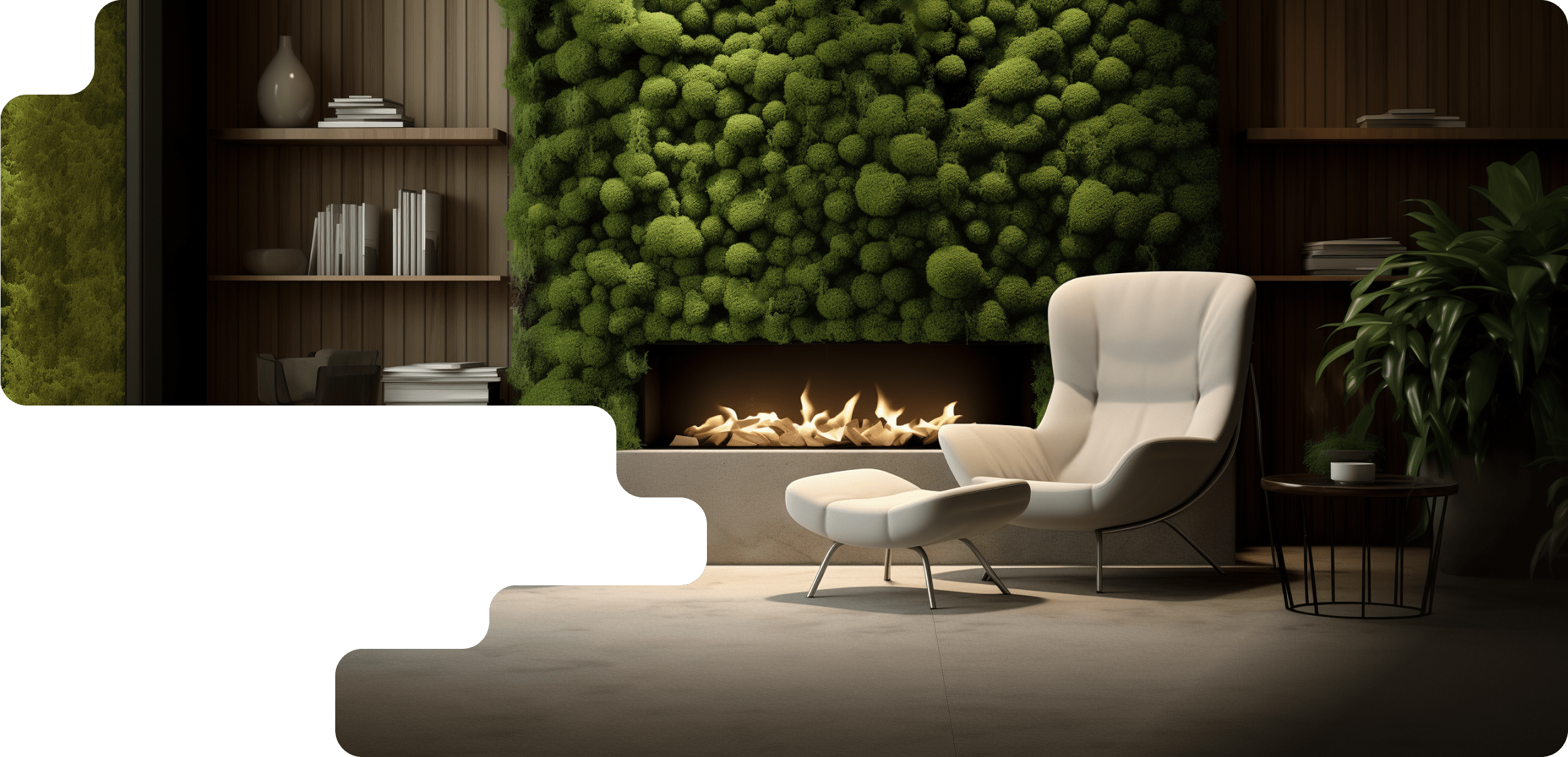 стабилизированный мох