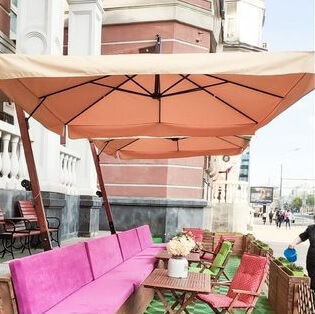 уличный зонт для кафе