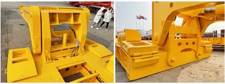 Гидравлическая гусиная шея полуприцепа с низкой платформой TONGYADA