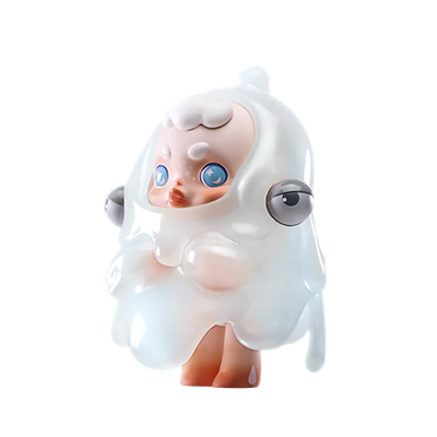 Pop Mart Skullpanda Milk Ghost