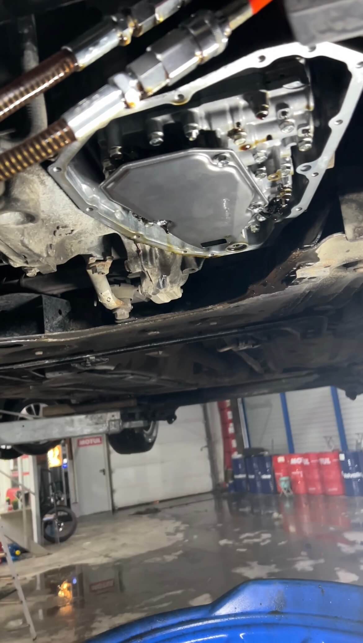 Мойка фильтра грубой очистки вариатора