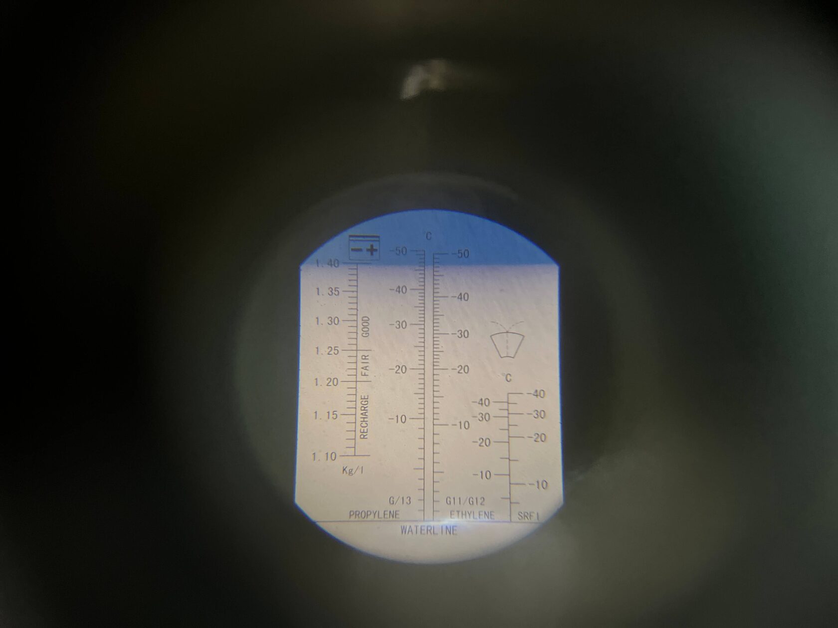 Рефрактометр антифриз Москвич