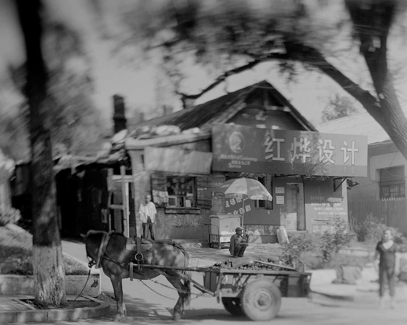 Old Harbin Looked Like a 19th-Century Russian Village. Harbin. China. 4x5 Negative. 2009.