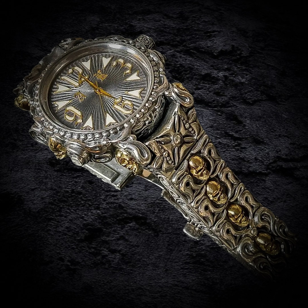 часы из серебра, мужские массивные часы, массивные часы из серебра.