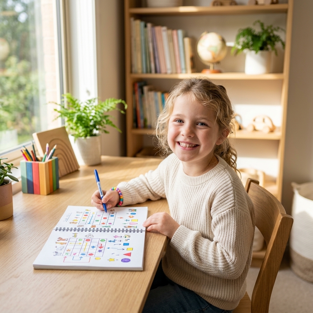 Ребенок на занятии