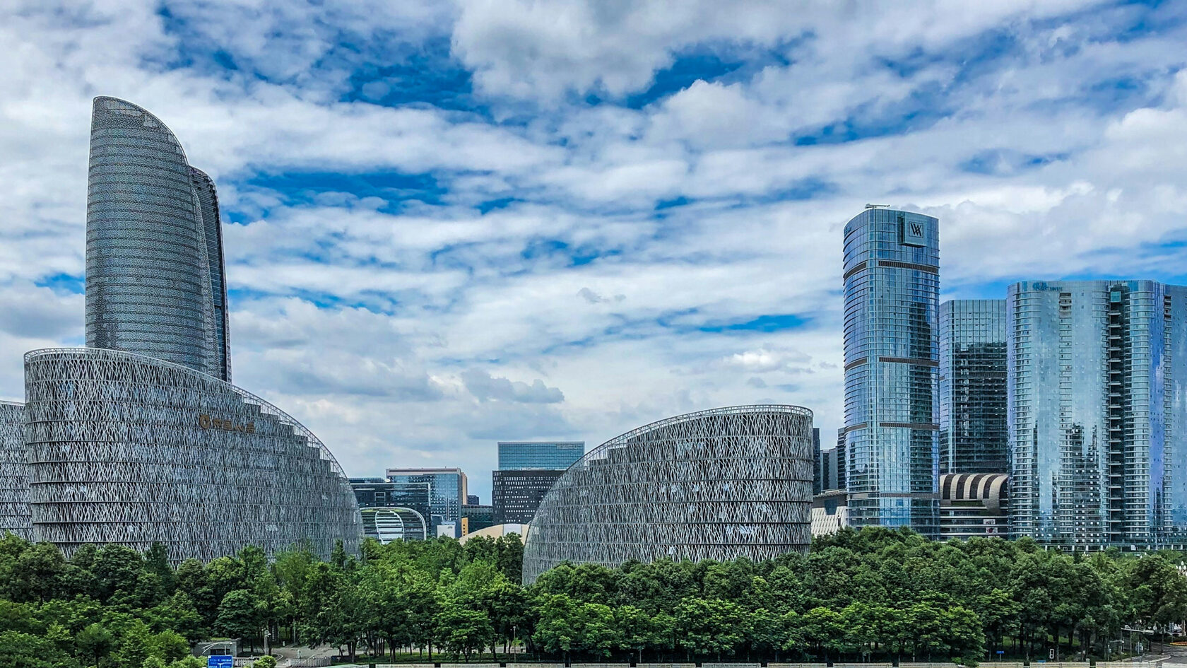 Город Чэнду. Китай.