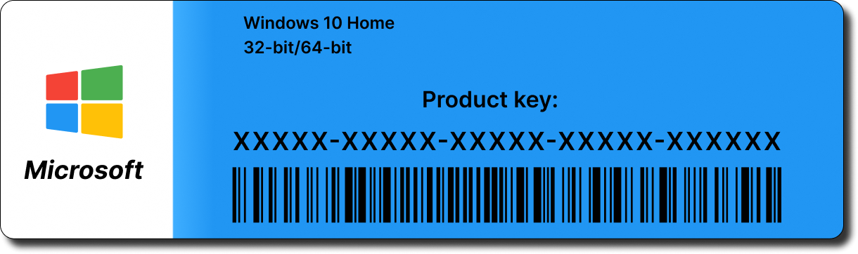 Ключи Win 10 Home Купить