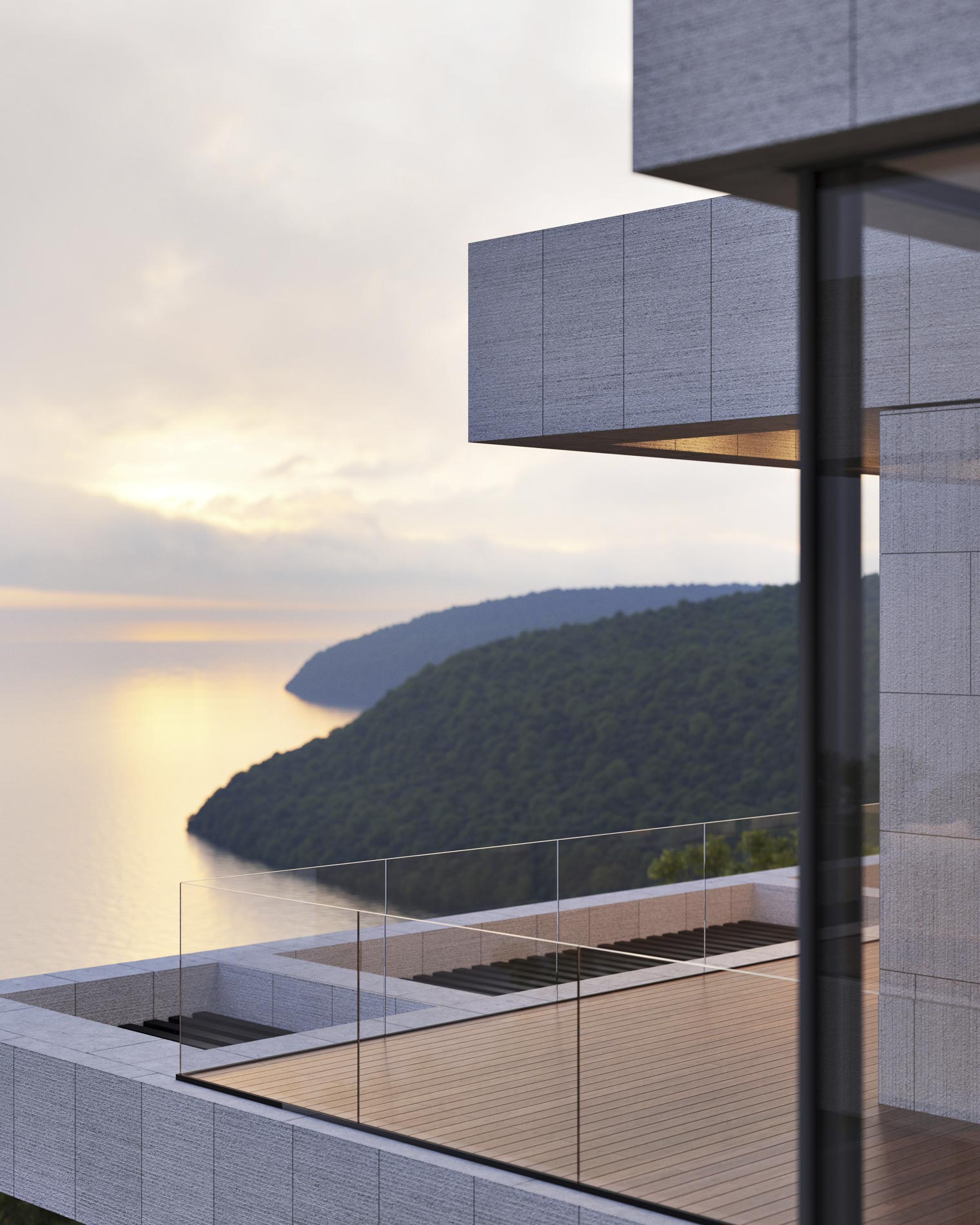 Проект дома с бассейном в Сочи — бюро архитектуры Piglova Architects