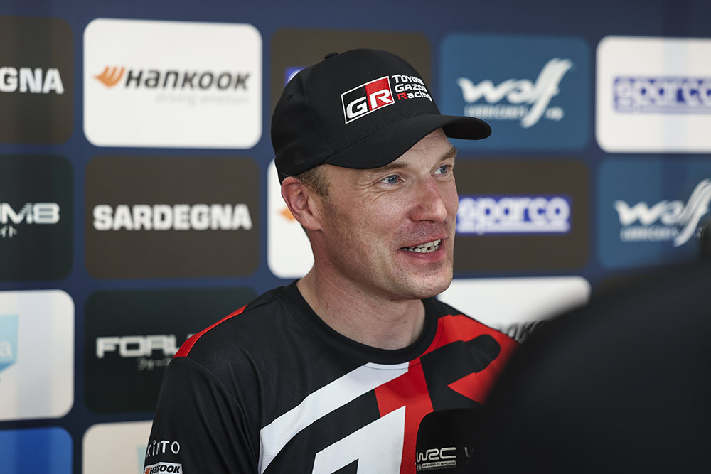 Руководитель команды Toyota Gazoo Racing WRT Яри-Матти Латвала, ралли Сардиния 2025