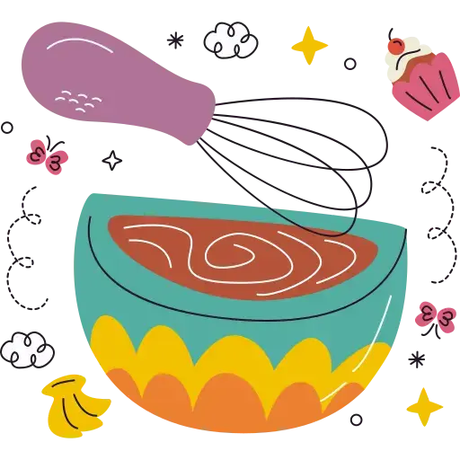 whisk eggs