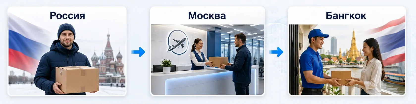 Отправить посылку в Бангкок из России
