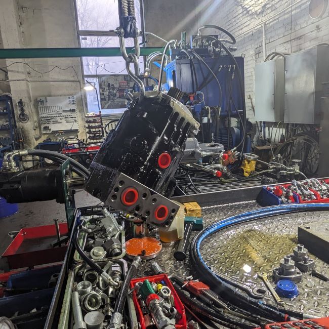 ремонт гидромотора Danfoss 90m75