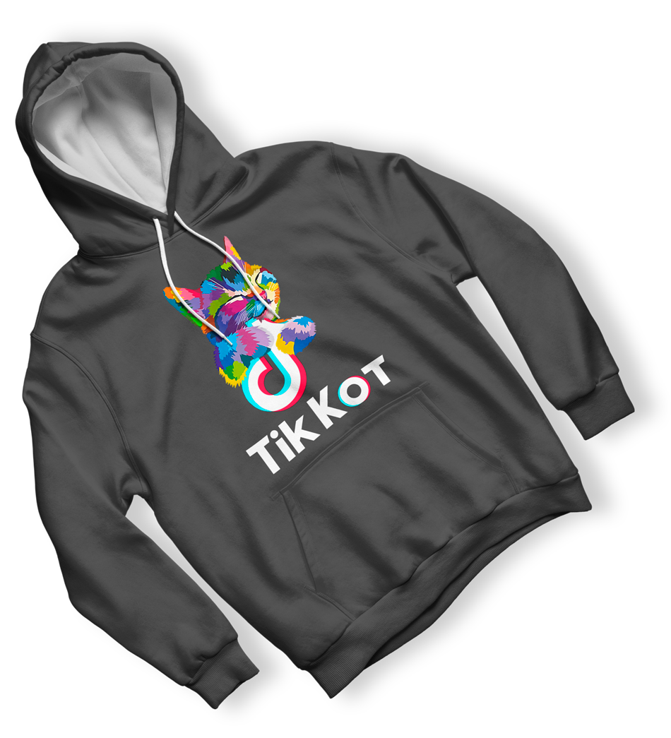 изображение прямой печати на кофте 