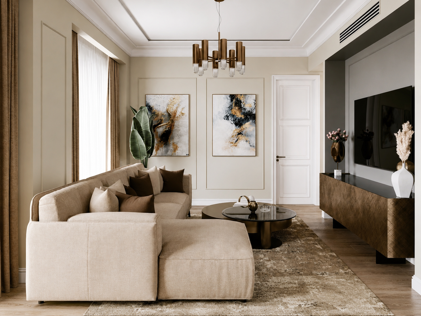 Интерьер ARKI DESIGN — ЖК Русские сезоны