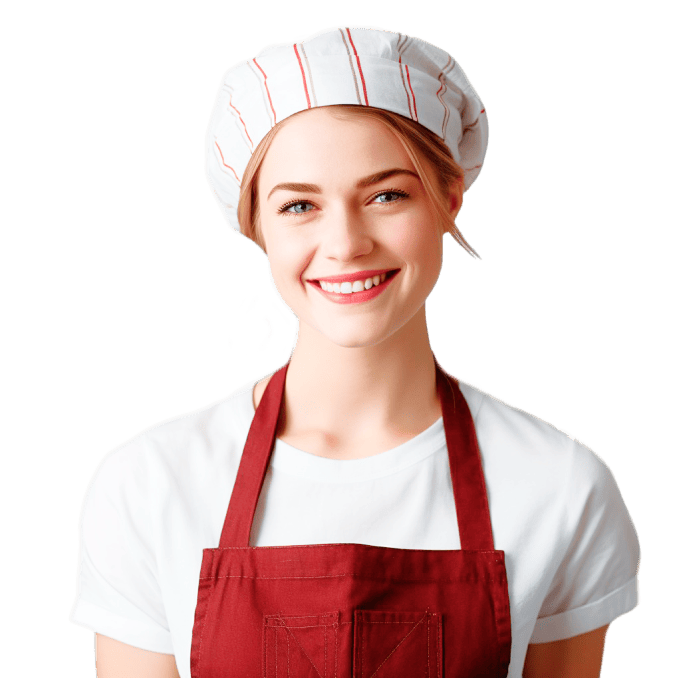 Девушка пекарь