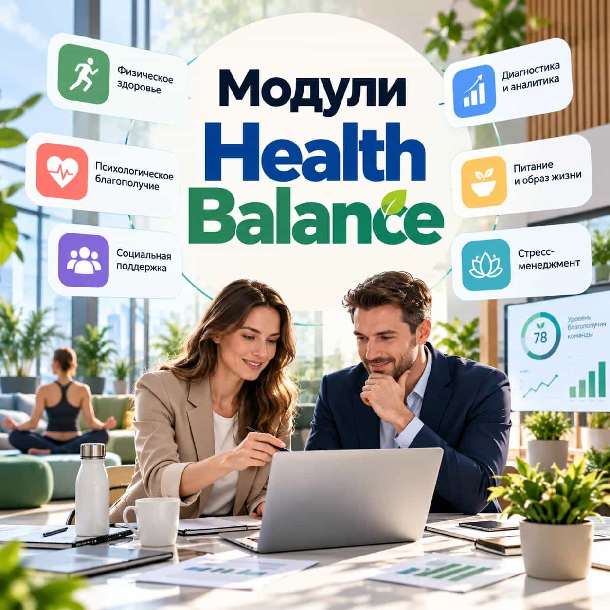 Health Balance: well-being-платформа и корпоративные программы здоровья «Корпоративного благополучия»