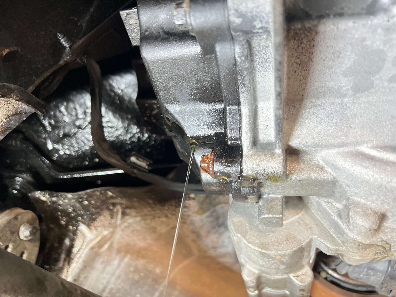 Выставление уровня масла Haldex на заведенном авто