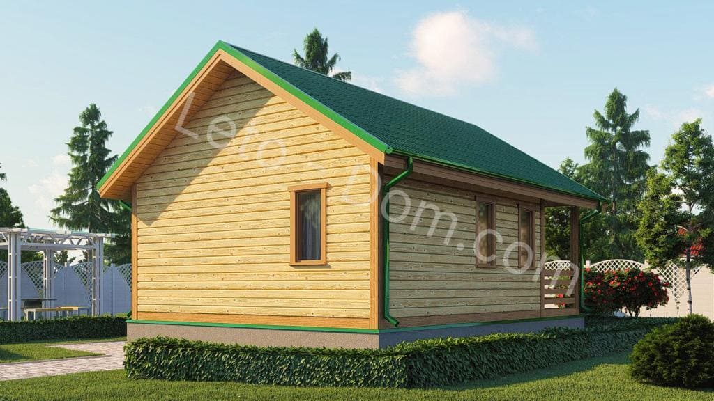 дом из бруса