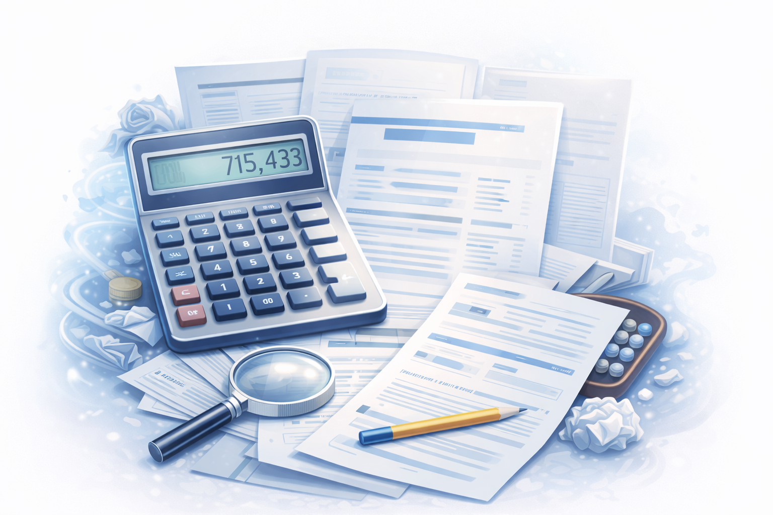 Калькулятор и листы для расчета стоимости услуг