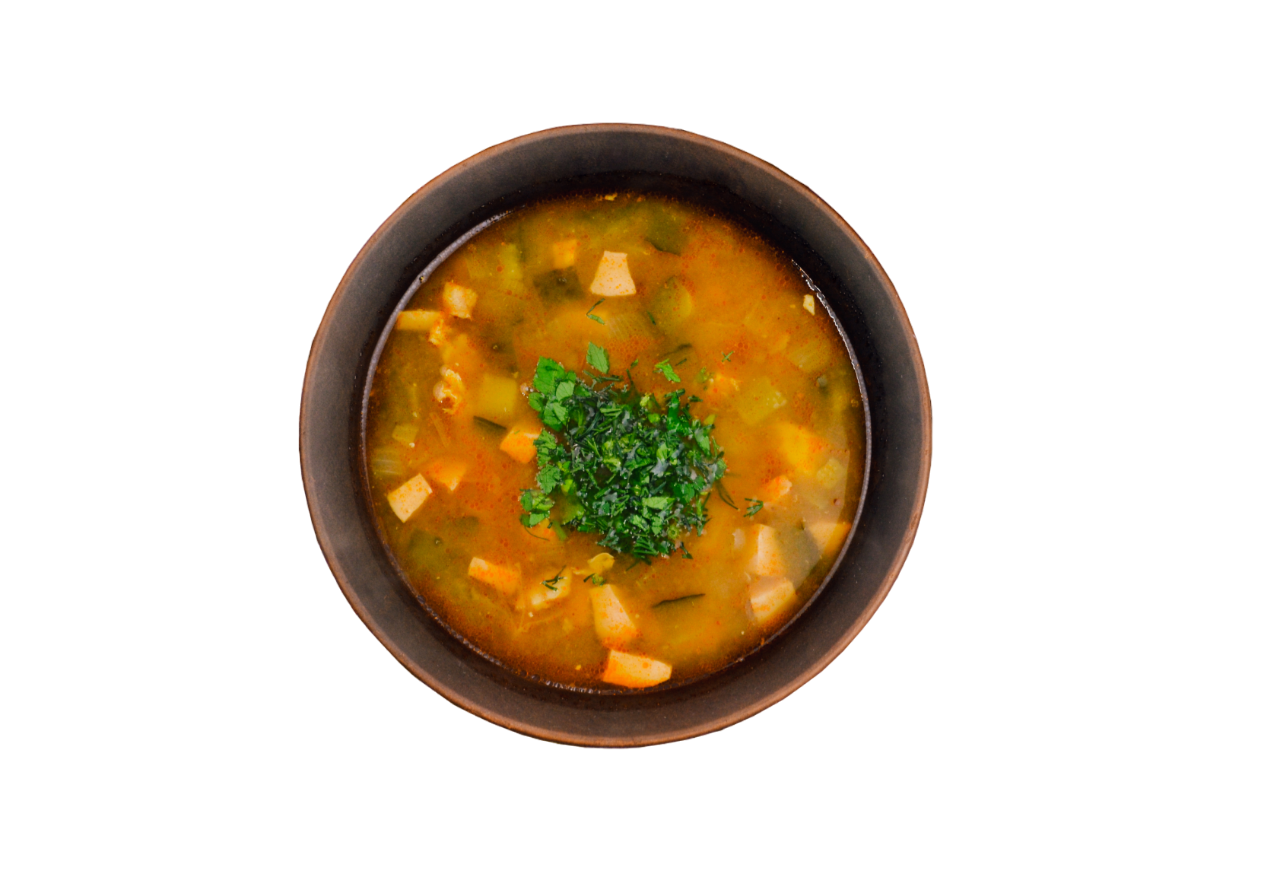 суп с укропом