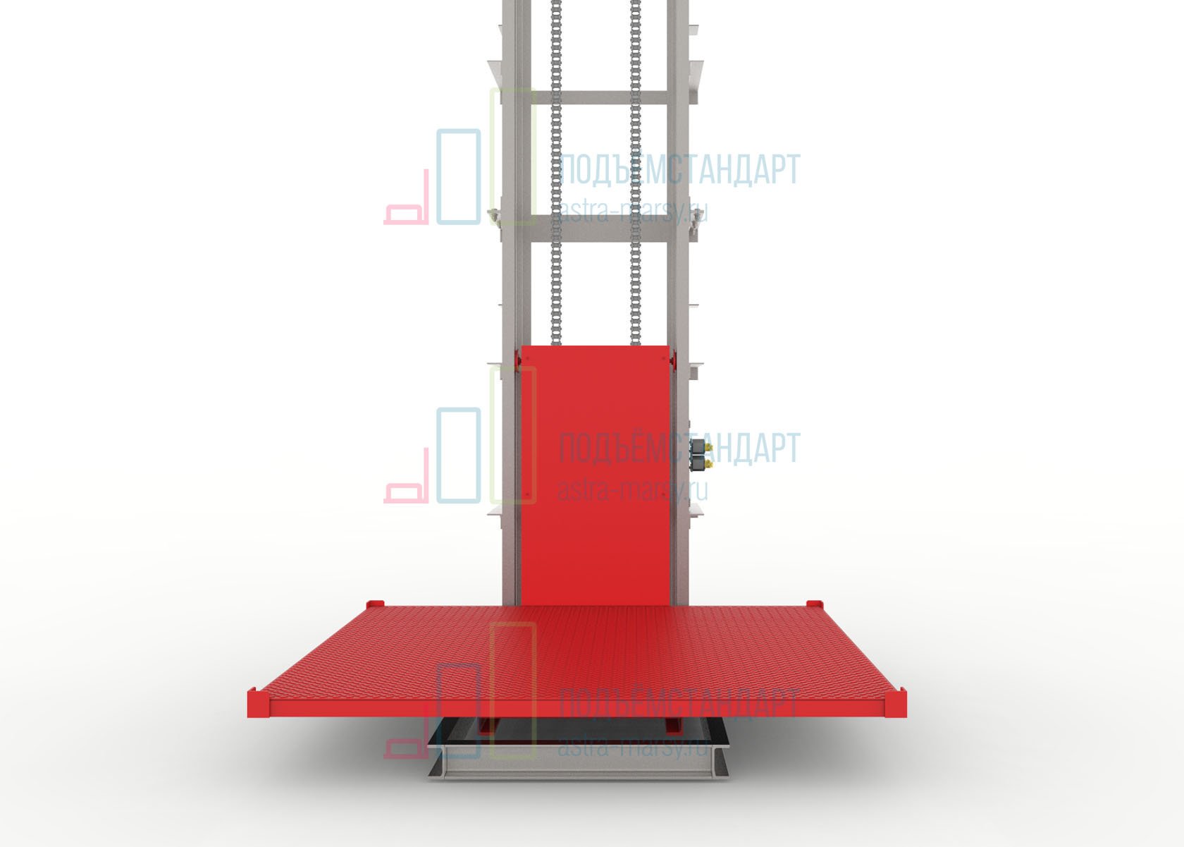 АСТРА-2 - цепной грузовой подъёмник