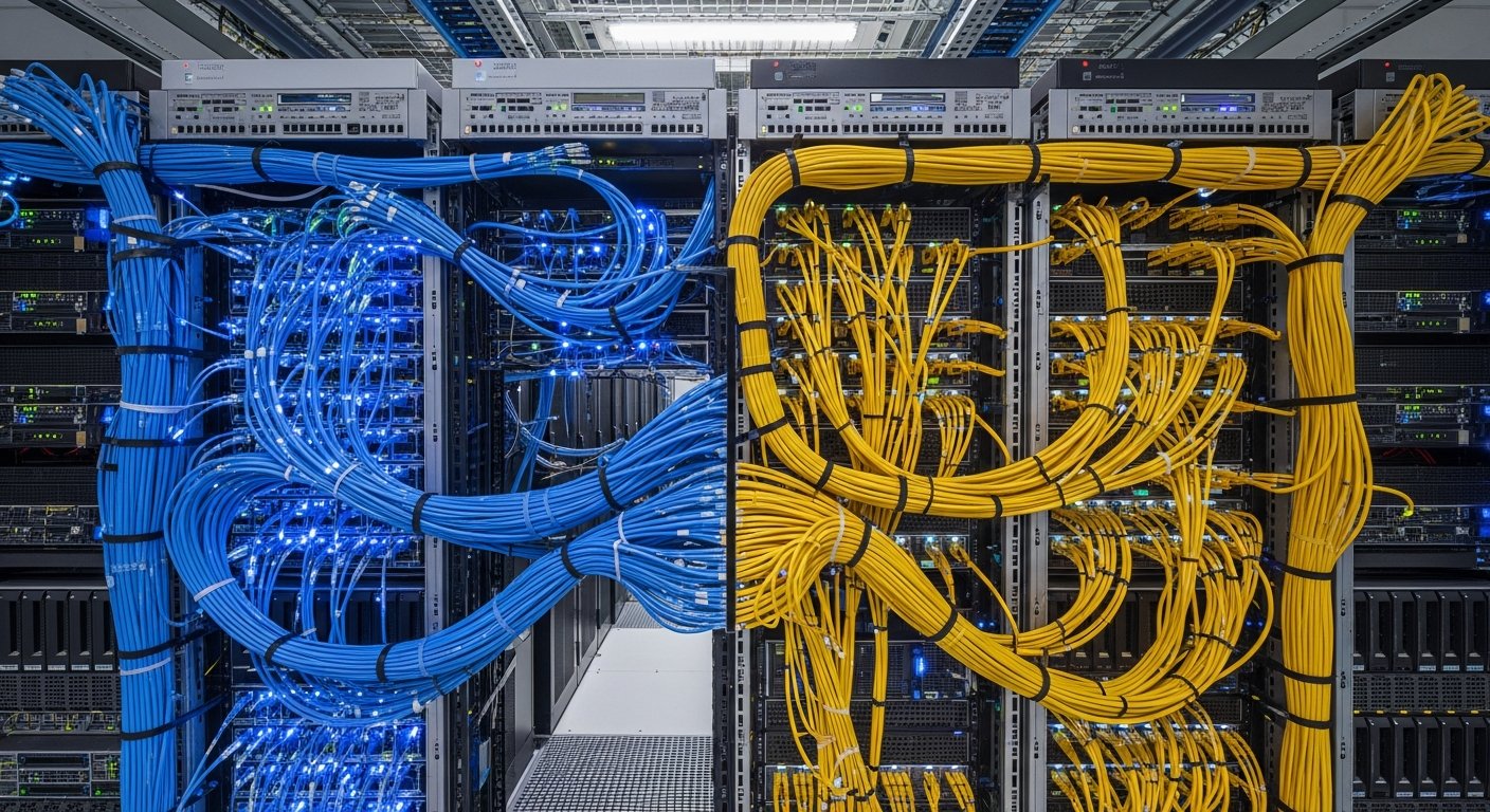 ИТ-директор выбирает между FC-фабрикой и iSCSI поверх 100 GbE: разница в смете 30–50%. Разбираем, когда разница в цене оправдана, когда это переплата, и как считать TCO на 5 лет.