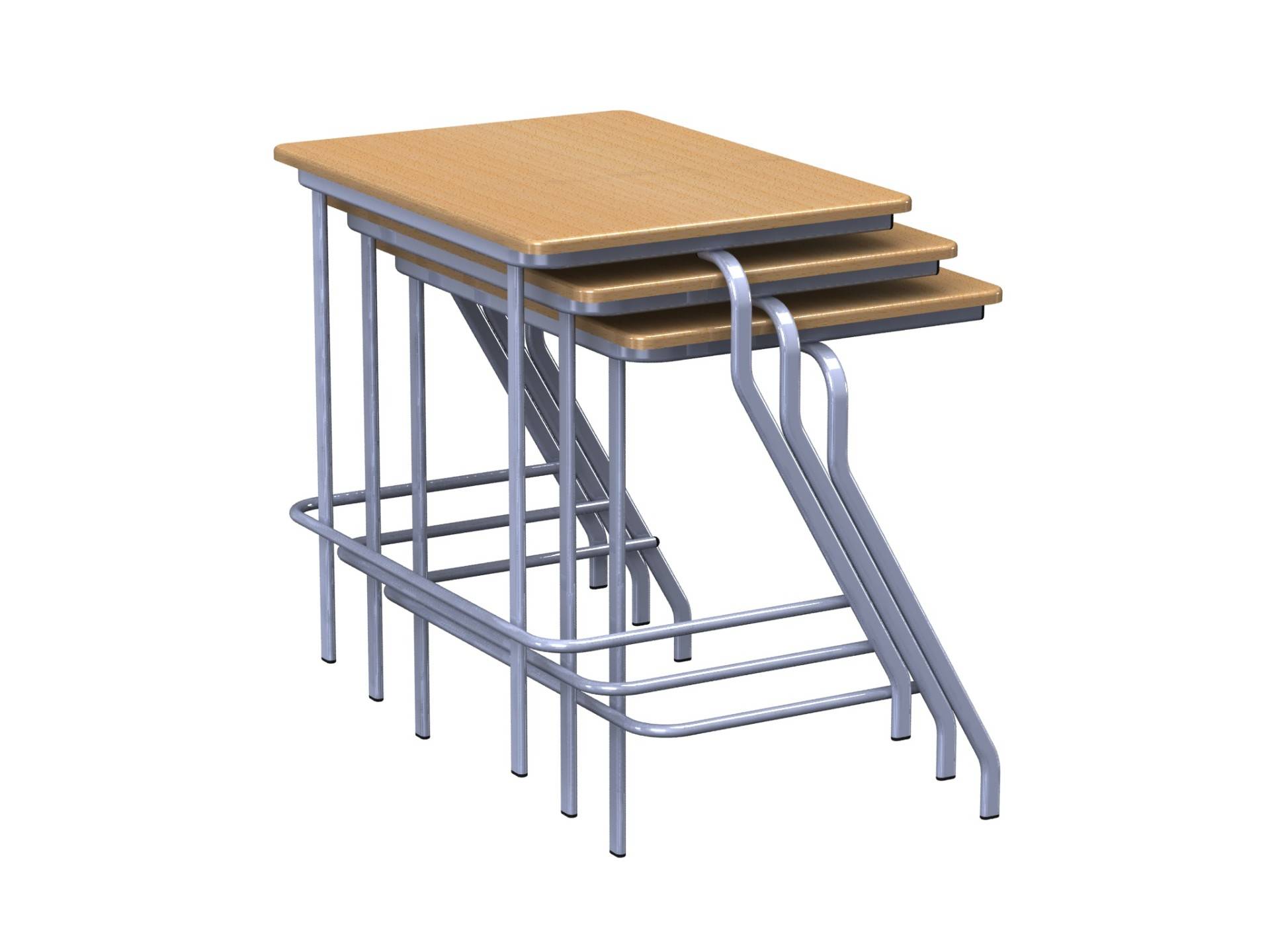 Стол ученический модульный регулируемый по высоте для школьника