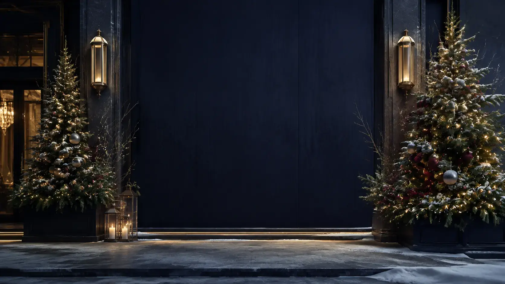 Новогоднее оформление A&M Winter Atelier