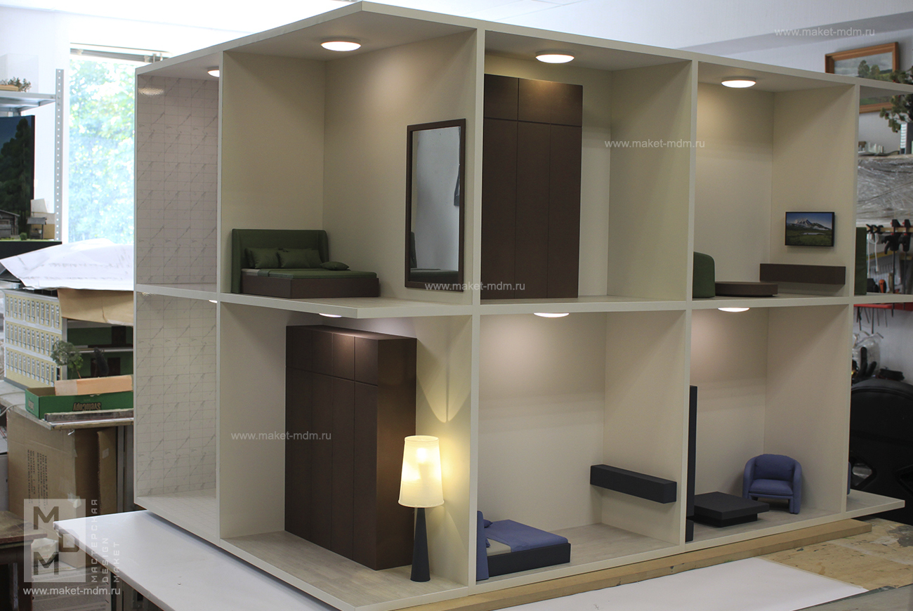 макет квартиры Москва 2030