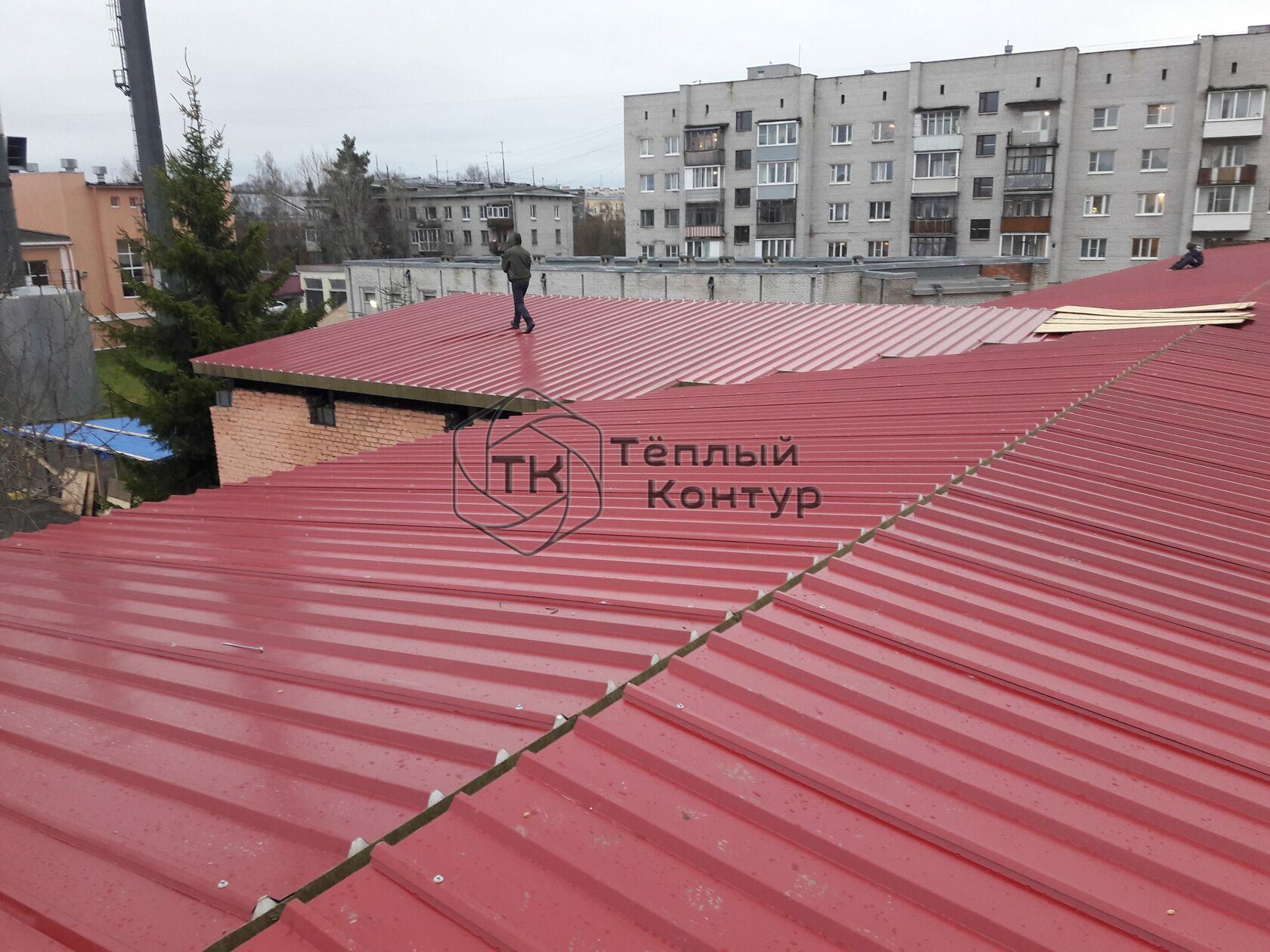 Строительство магазина из сэндвич-панелей | Hot-Kontur - строительство ...