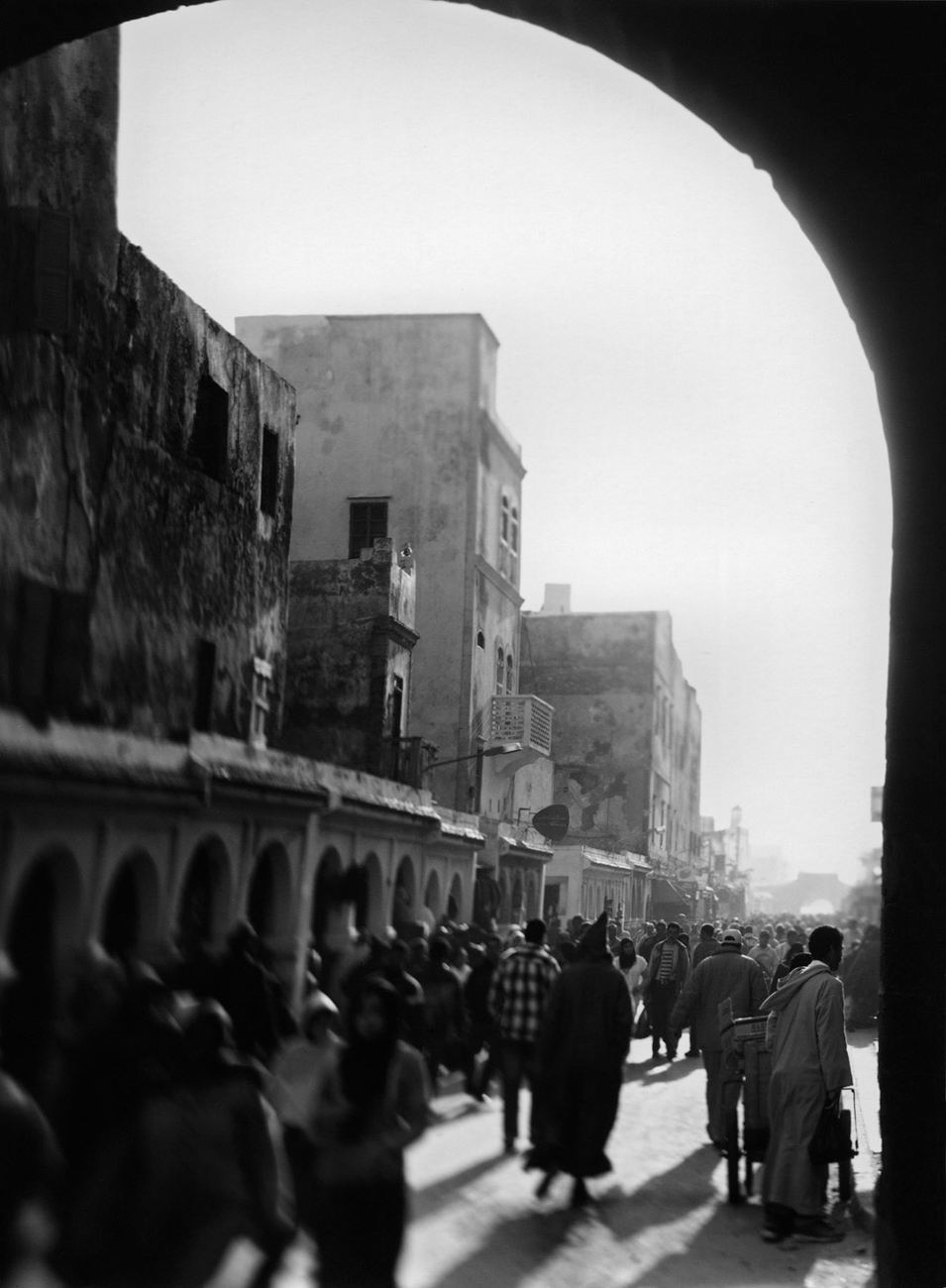 Gate to the Essaouira Medina. Morocco. 2007–2011. BW Negative 4×5 inch.