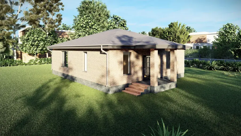 Индивидуальный одноэтажный дом 111 м²: изображение 4